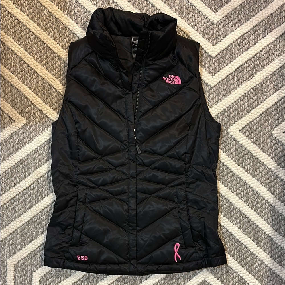 The North Face Black Puffer Vest